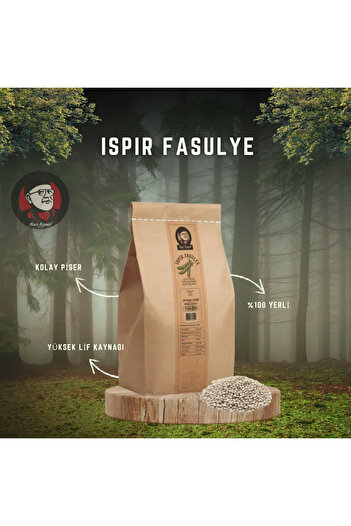 Haci Kamil İSPİR ŞEKER FASULYE 25 KG DÖKME ÇUVAL