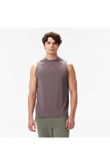 EVERLAST Ανδρικό γκρι μπλουζάκι Everfit Training Essentials