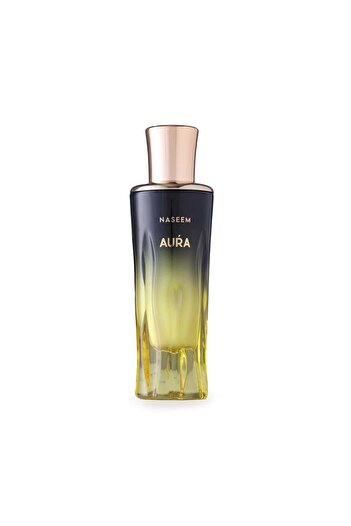 Naseem Aura Perfume 80ml - Passionate Lemon and Bergamot | Tenacious Orris Heart | Sandalwood and Am