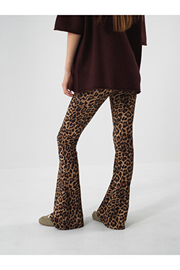 Xint Kadın Camel Esnek Dokulu Slim Fit Pantolon