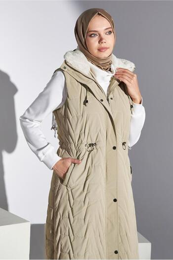 Alvina 90529 Model Hooded Vest