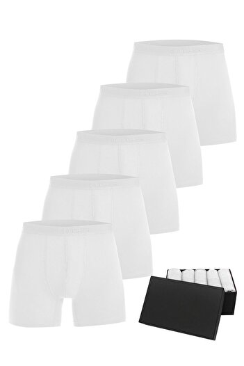 Öts Ανδρικά Modal Boxers 5 Pack Βαμβακερό εύκαμπτο ύφασμα σε premium ειδική συσκευασία δώρου