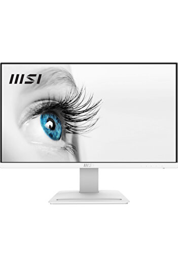 MSI Pro MP243XW 23.8″ 1920x1080 (FHD) 16:9 FLAT IPS 100Hz 1ms Freesync Beyaz Monitör