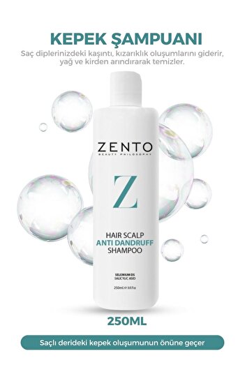 ZENTO Hair Scalp Anti Dandruff Dandruff Shampoo 250 ml
