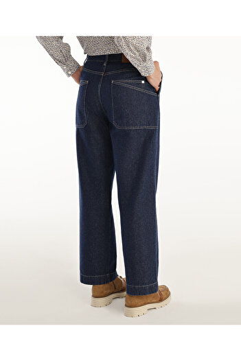 Yargıcı Normal Bel Rahat Kesim Denim Pantolon