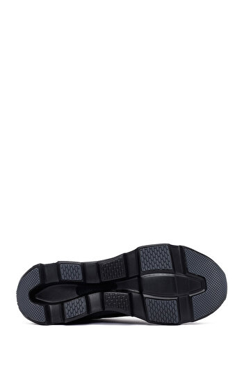 Derimod Erkek Siyah Bağcıklı Kalın Tabanlı Kumaş Sneaker 25WFD69416F