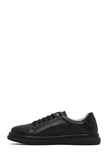 Derimod Women's Black Lace-Up Leather Sneaker, Winter Sports Shoes 25Afd501418