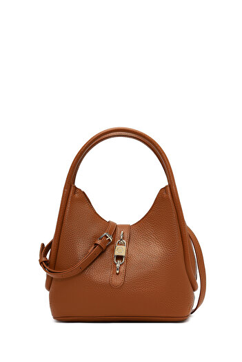 Derimod Women's Tan Long Strap Shoulder Bag 25Abd2418Ft