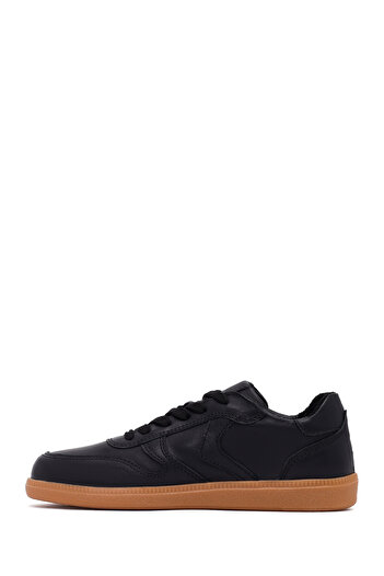 Derimod Women's Black Lace-Up Leather Sneaker, Winter Sports Shoes 25Afd220918