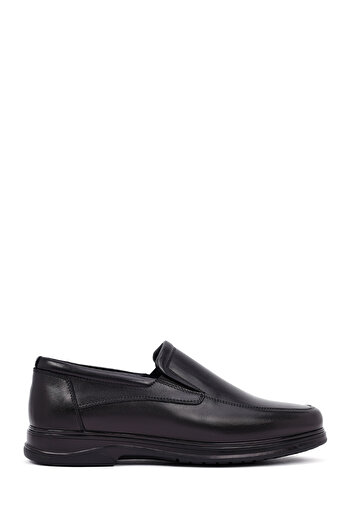 Derimod Men's Black Leather Casual Loafer, Winter Shoes 25Wfd676218