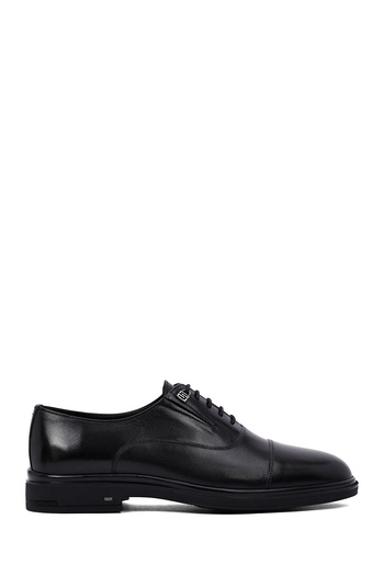 Derimod Men's Black Lace-Up Leather Casual Shoes 25Wfd620818