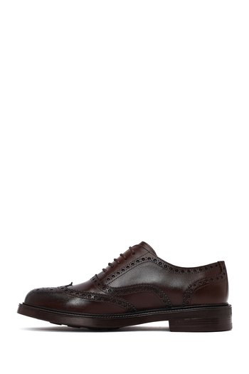 Derimod Men's Brown Lace-Up Leather Casual Shoes 25Wfd724518