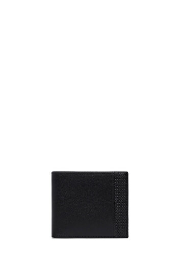 Derimod Men's Black Leather Wallet 000A2D315214