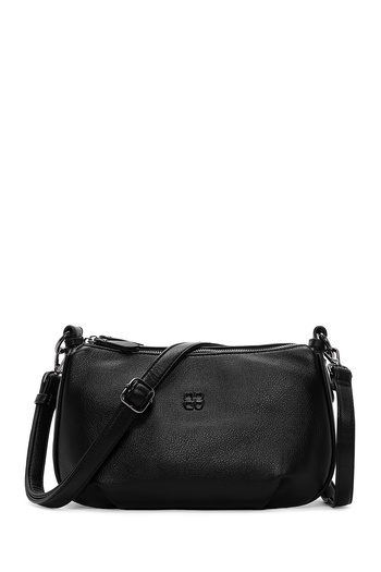 Derimod Women's Black Long Strap Casual Shoulder Bag 25Abd240518