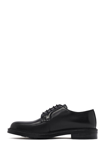 Derimod Men's Black Lace-Up Leather Casual Shoes 25Wfd724418