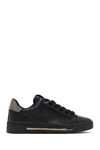 Derimod Women's Black Lace-Up Stone Sneaker, Winter Sports Shoes 25Afd430318