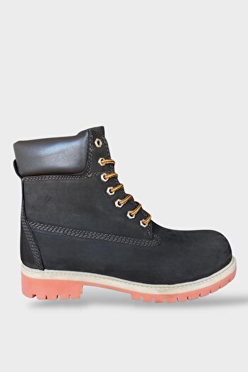 Liger Ανδρικές μπότες Nubuck από γνήσιο δέρμα ΚΑΦΕ