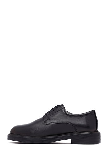 Derimod Men's Black Lace-Up Leather Casual Shoes 25Wfd685618