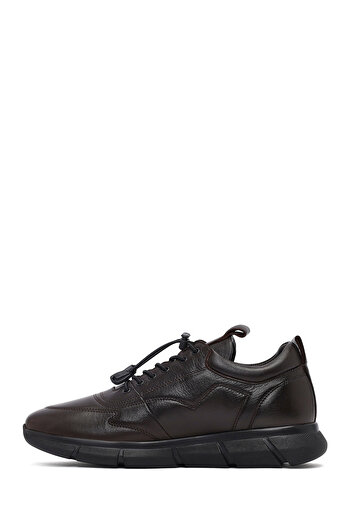 Derimod Men's Brown Lace-Up Leather Casual Shoes 25Wfd640318
