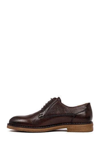 Derimod Men's Brown Lace-Up Leather Casual Shoes 25Wfd6037Ft