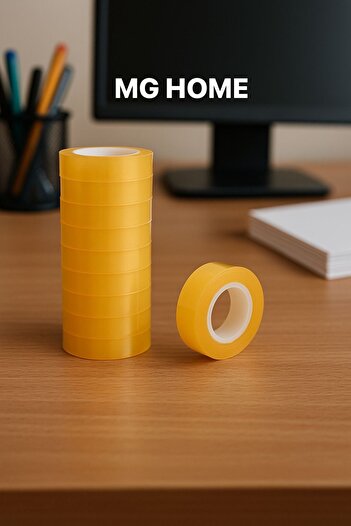 MG HOME Transparent Tape Office Tape Money Tape 12 Pack 12Mmx30 m Mini Money Tape 12 Pack Tape Bundle Tape