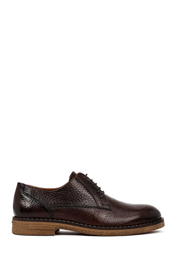 Derimod Men's Brown Lace-Up Leather Casual Shoes 25Wfd6037Ft