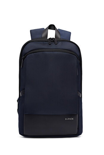Derimod Σακίδιο πλάτης D-Pack Unisex Navy Blue 25SBD30196F