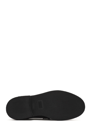 Derimod Erkek Siyah Tokalı Deri Casual Loafer 25SFD722418