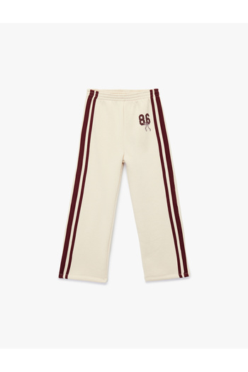 Koton Shardonlu Printed Wide-Leg Sweatpants