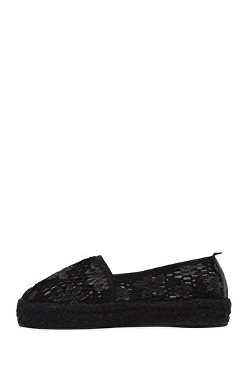 Derimod Women's Black Patterned Espadrille 25Sfd20726F