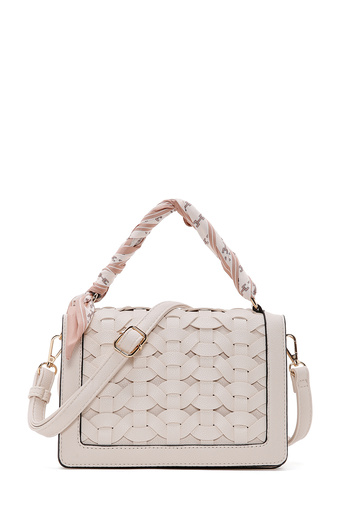 Derimod Women's Cream Long Strap Mini Crossbody Bag 25Sbd 281329