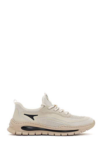 Derimod Ανδρικό υφασμάτινο sneaker με κορδόνια σε μπεζ χρώμα Zero 25SFD69156F