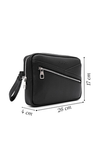 Derimod Men's Black Mini Handbag 24Wbd3203Ft