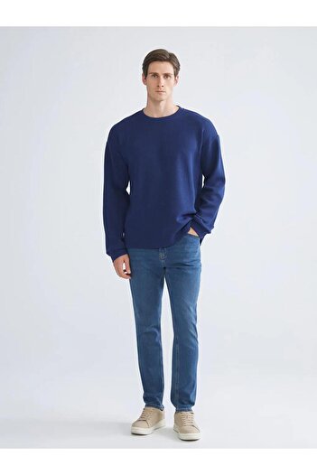 LC Waikiki Ανδρικό τζιν παντελόνι Indigo 750 Slim Fit (W5)