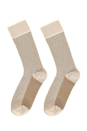 Derimod Men's Beige Long Socks 000A2C35036F