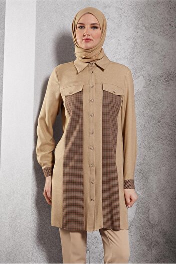 Alvina Shirt Collar Tunic 45163