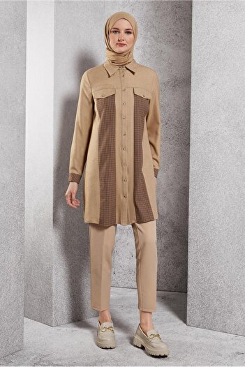 Alvina Shirt Collar Tunic 45163