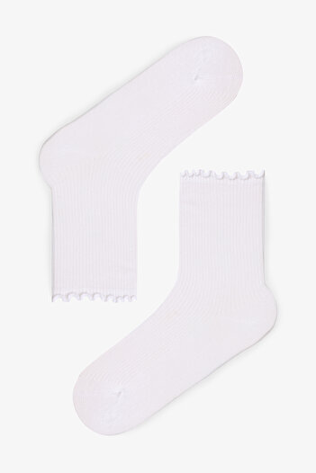 Penti 2 Pairs of Modal Blend Classic Ruffle Socks