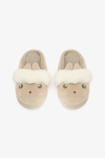 Penti Κοριτσίστικες Παντόφλες Rabbit Beige