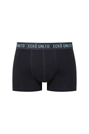 ECKO Blue - Navy Blue - Printed 3-Piece Boxer