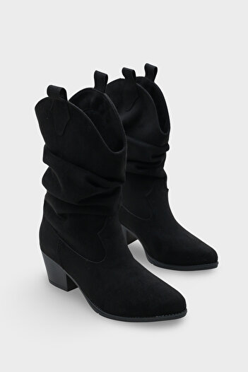 Capone Outfitters West Suede Pull-on Γυναικείες Μπότες Cowboy