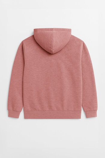 MARKAPIA WOMAN Women's Hooded Coral Sweatshirt with Pockets