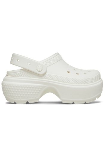 Crocs 209347 -0wv Λευκές Παντόφλες Stomp Clog