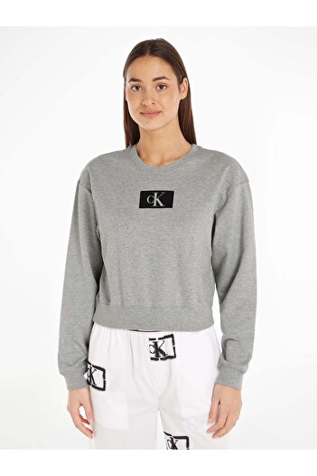 Calvin Klein Sweatshirt Women/Girls GRAY