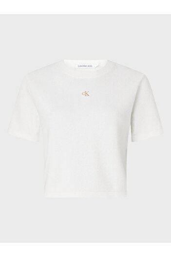 Calvin Klein Women's T-Shirt - J20J 220784 -0In Model