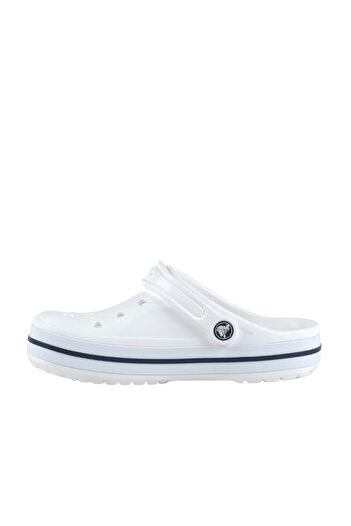 Crocs Λευκές παντόφλες Bayaband (205089-126)
