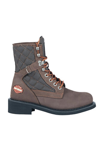 Harley Davidson New Worker Koyu Кафе Мъжки кожени ботуши 025M100031