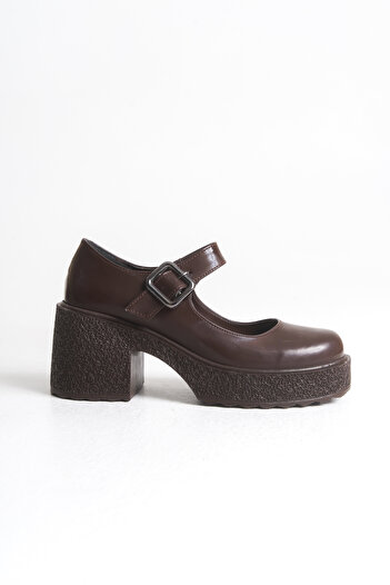 luuq shoes VELORİ Mary Jane ψηλοτάκουνα παπούτσια