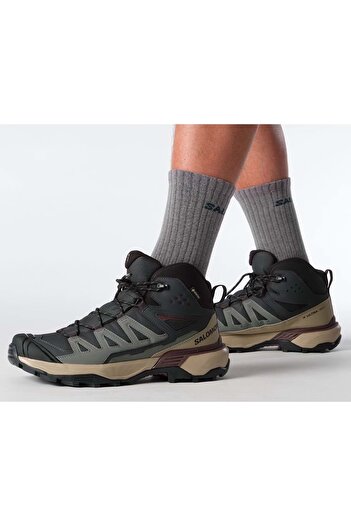 Salomon X-Ultra 360 Mid Gtx Gore-Tex ®   Patika Tırmanış Men's Outdoor Boots Bej