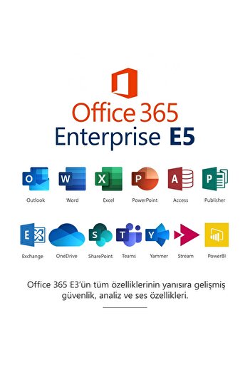 MICROSOFT Office 365 Dijital Lisans Üyeligi - Word , Excel - süresiz - Mac Android , ios, Windows Uyumlu